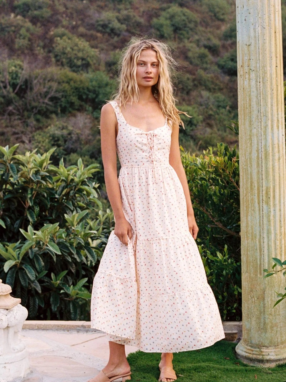 Christy Dawn Adele Dress in Carnelian Aster Garden